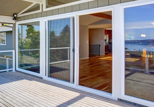 Residential sliding glass door repair Washington DC